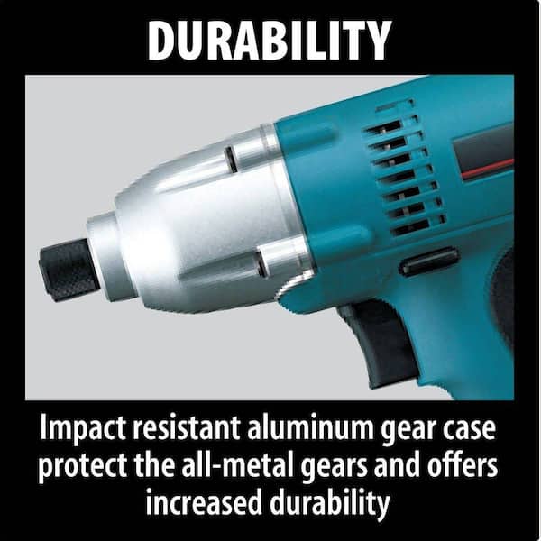Makita 2.3 Amp 1/4 in. Corded Hex Drive Impact Driver 6952 - The Home Depot