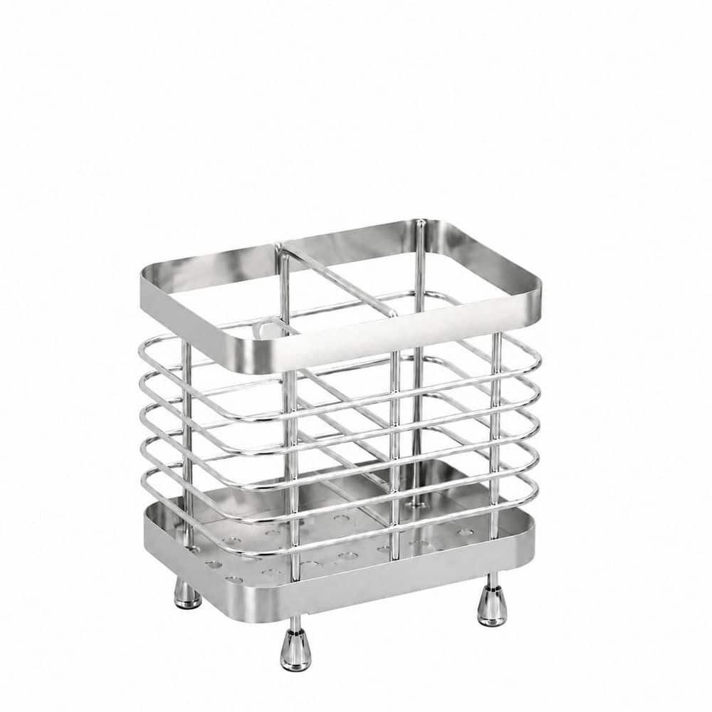 Wall-Mounted or Countertop Dual-Use 304 Stainless Steel Toothbrush and Toothpaste Holder 2 Slots Silver price history on PriceWatchPro