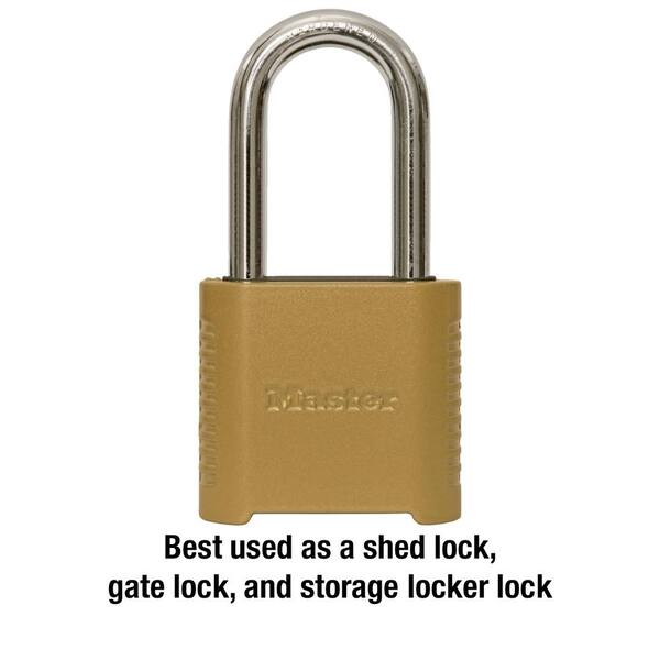 Combination or Key Lock Metal Plastic Suitcase Shed Garage Locker Padlock Safety 