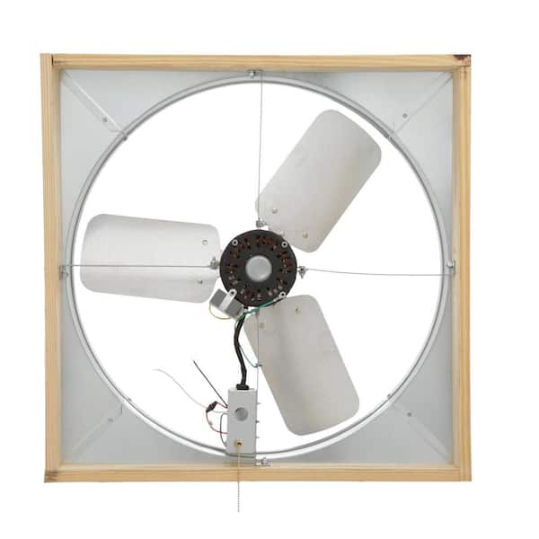 2920 CFM 24 in. Direct Drive Whole House Fan with Shutter