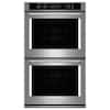 KitchenAid KEBS208SSS 30 Double Electric Wall Oven with Even-Heat