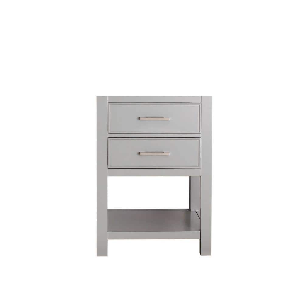 Brooks 24 in. Bath Vanity Cabinet without Top in Chilled Gray price history on PriceWatchPro