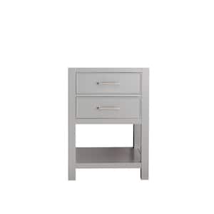 Brooks 24 in. Vanity Cabinet Only in Chilled Gray