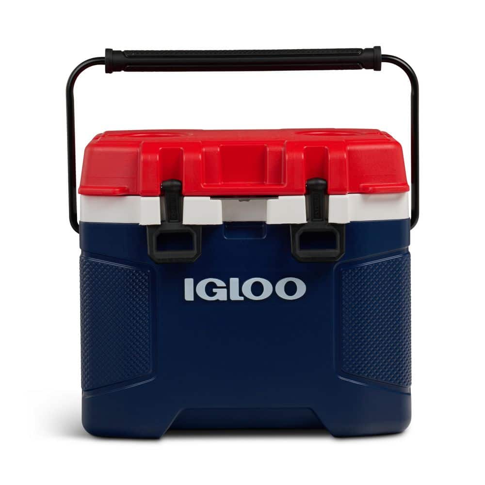IGLOO Trailmate 25 qt. Chest Cooler-Red, White and Blue 33362