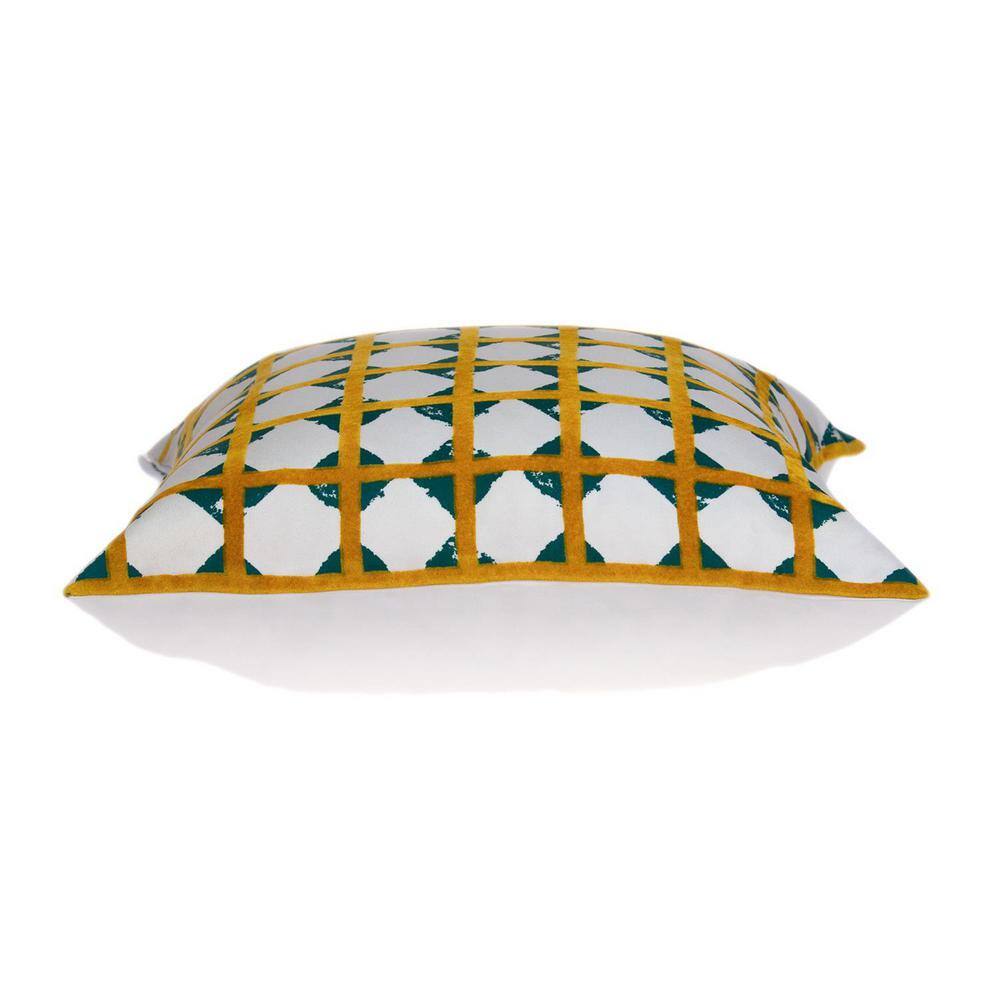 Gola Multicolor Cotton Throw Pillow