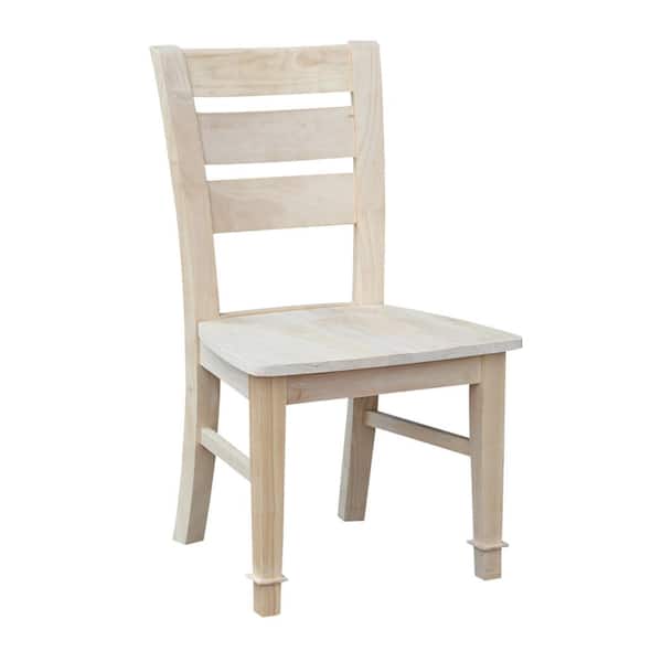 International Concepts Tuscany, Unfinished Maple Dining Room Chairs