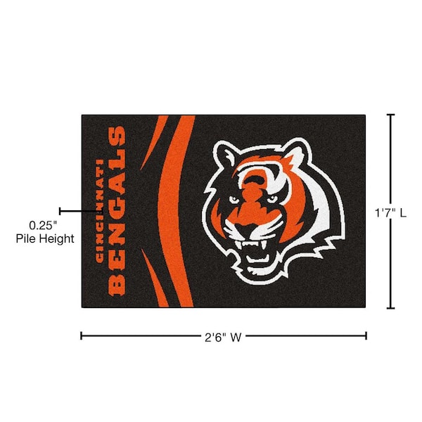 Cincinnati Bengals Uniform Starter Mat