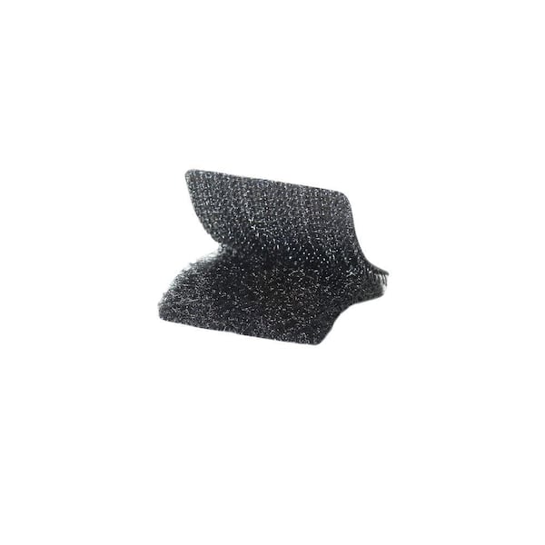 Velcro Sticky Back Square - 7/8-inch - 12 Piece - Black - Craft Warehouse