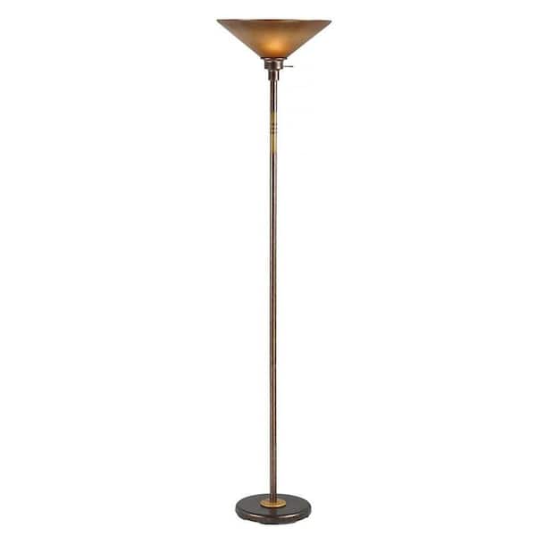 Filament Design Cooper 70 in. Rust Floor Lamp