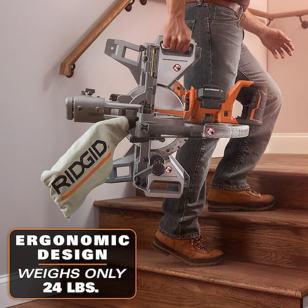 Ridgid miter saw discount 18v