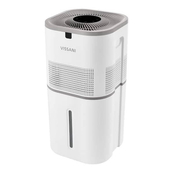 Vissani Evaporative Humidifier for Whole House in White VK