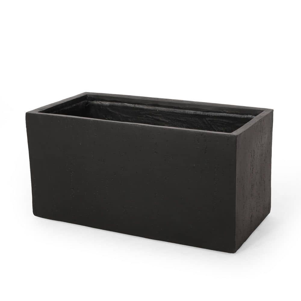 31.25 in. Black MGO Outdoor Planter (1-Pack) price history on PriceWatchPro