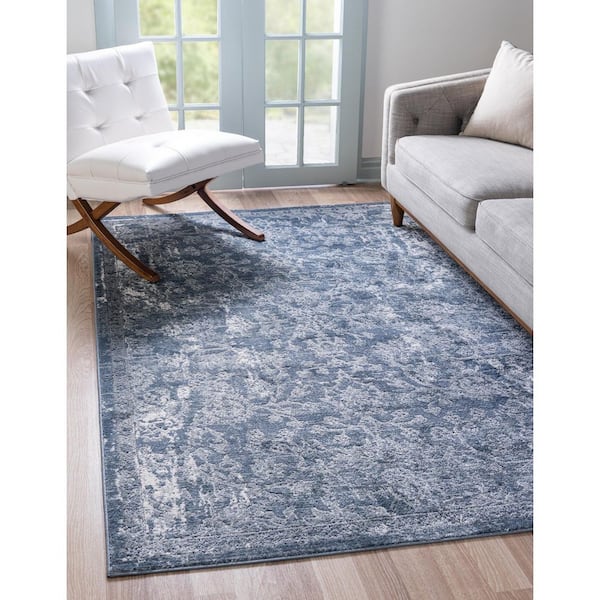 Portland Albany Blue 8 ft. x 10 ft. Area Rug