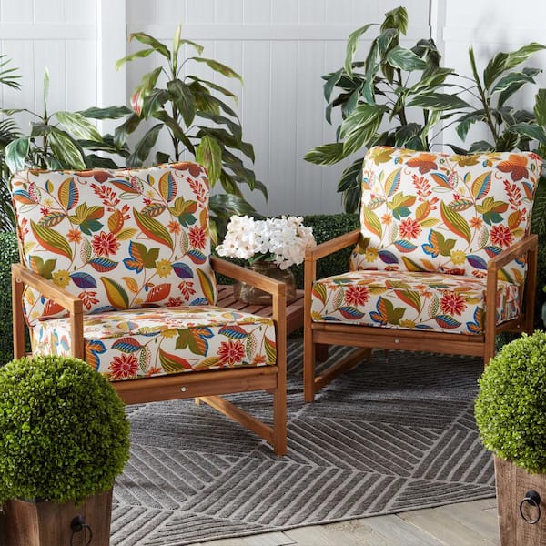 Greendale Home Fashions 24 in. x 24 in. 2-Piece Outdoor Deep