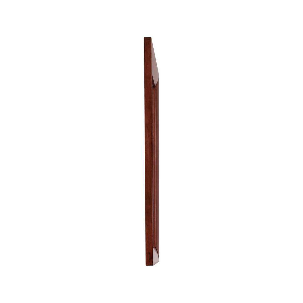 Marilla Modern Cherry Wood Framed Dresser Mirror 35" x 39"