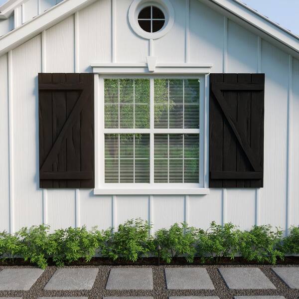 Ekena Millwork 22 in. x 40 in. Timberthane Polyurethane 4