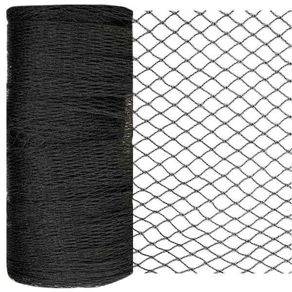 Bird Netting 7.5 x 100 ft. 1/2 in. Mesh Heavy Duty Garden Pest Barrier Extra Strong Woven Mesh Fencing for Animals
