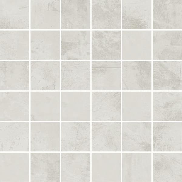 Apollo Tile Aureate 11.71 in. x 11.71 in. Natural White Dove Porcelain Mosaic Wall and Floor Tile (7.62 sq. ft./case) (8-pack)