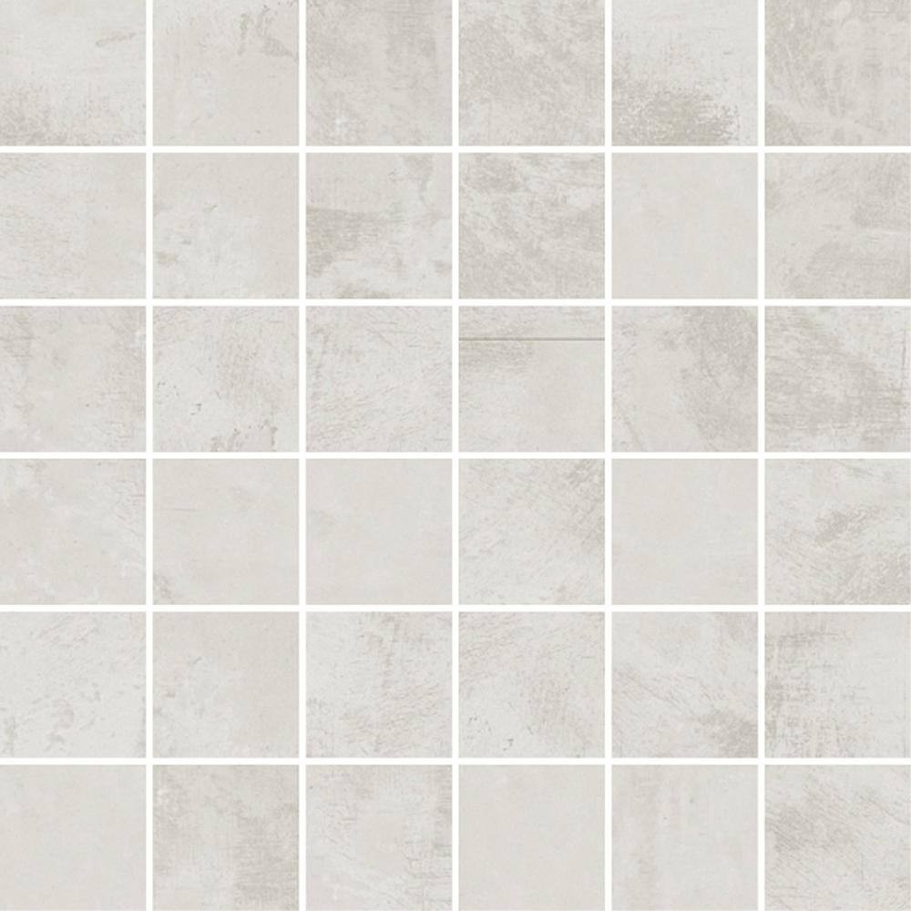 Apollo Tile Aureate 11.71 in. x 11.71 in. Natural White Dove Porcelain Mosaic Wall and Floor Tile (7.62 sq. ft./case) (8-pack) -  ROC88WHTMOSA