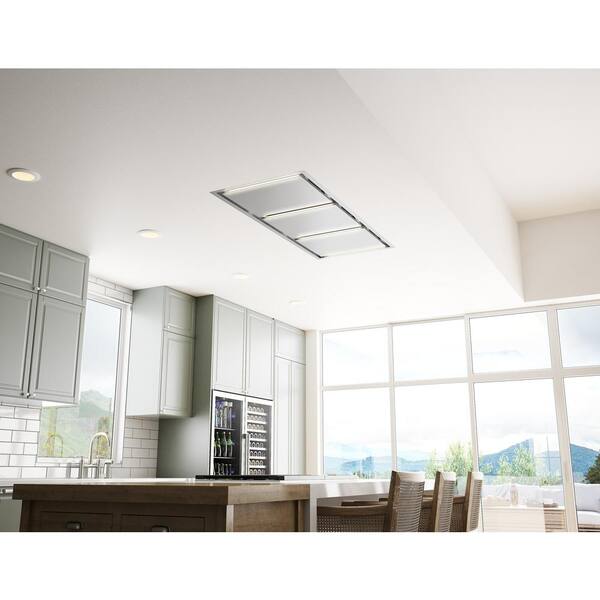 Zephyr 38 in. Standard Style Range Hood with 3 Speed Settings