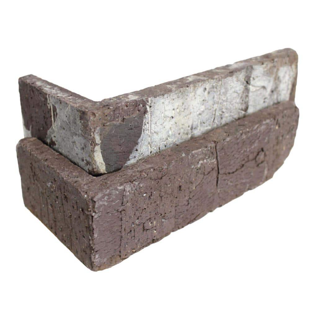 7.625 in. x 3.625 in. x 2.25 in. x 0.5 in. Monument Thin Brick Corners (Box of 25-Bricks) price history on PriceWatchPro