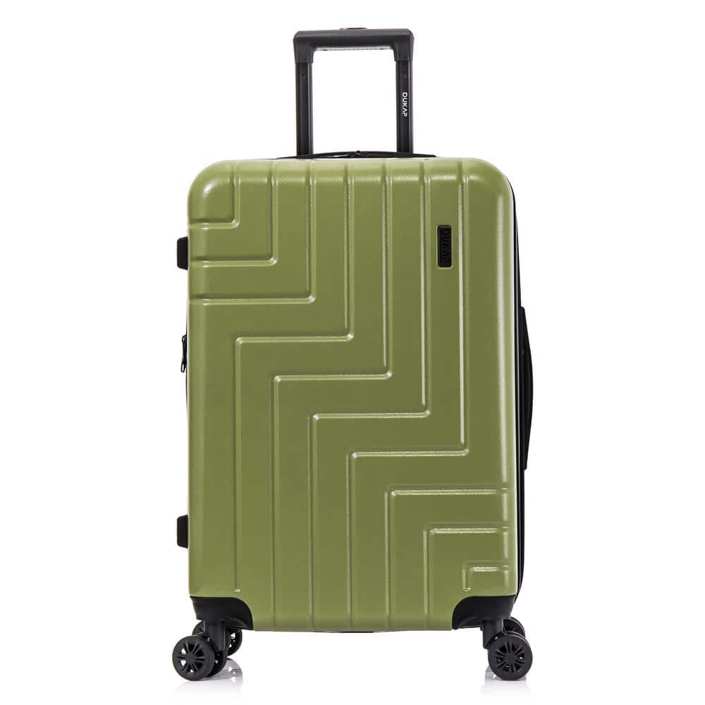 Zahav Lightweight Hardside Spinner Luggage 24  Green