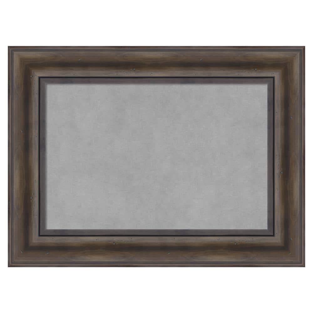 Rustic Pine Brown 23 in. x 17 in Framed Magnetic Board price history on PriceWatchPro