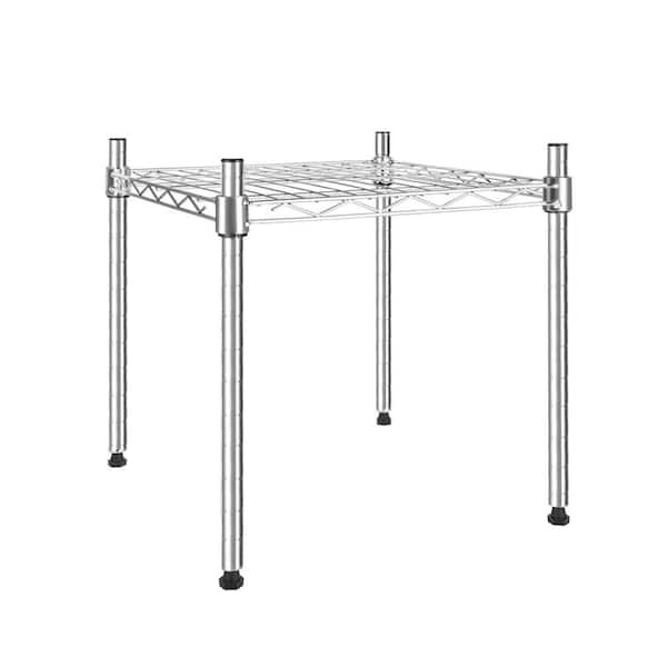 Chrome Heavy Duty Shelving Unit Wire Metal Stackable Storage