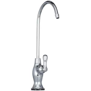 Designer Single-Handle Water Dispenser Faucet with Non Air Gap in Chrome for Under Counter Filtration System