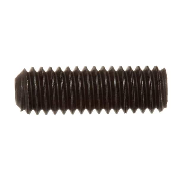 #10-32 x 1/8" Fine Thread Socket Set Screw Flat Pt Black Oxide