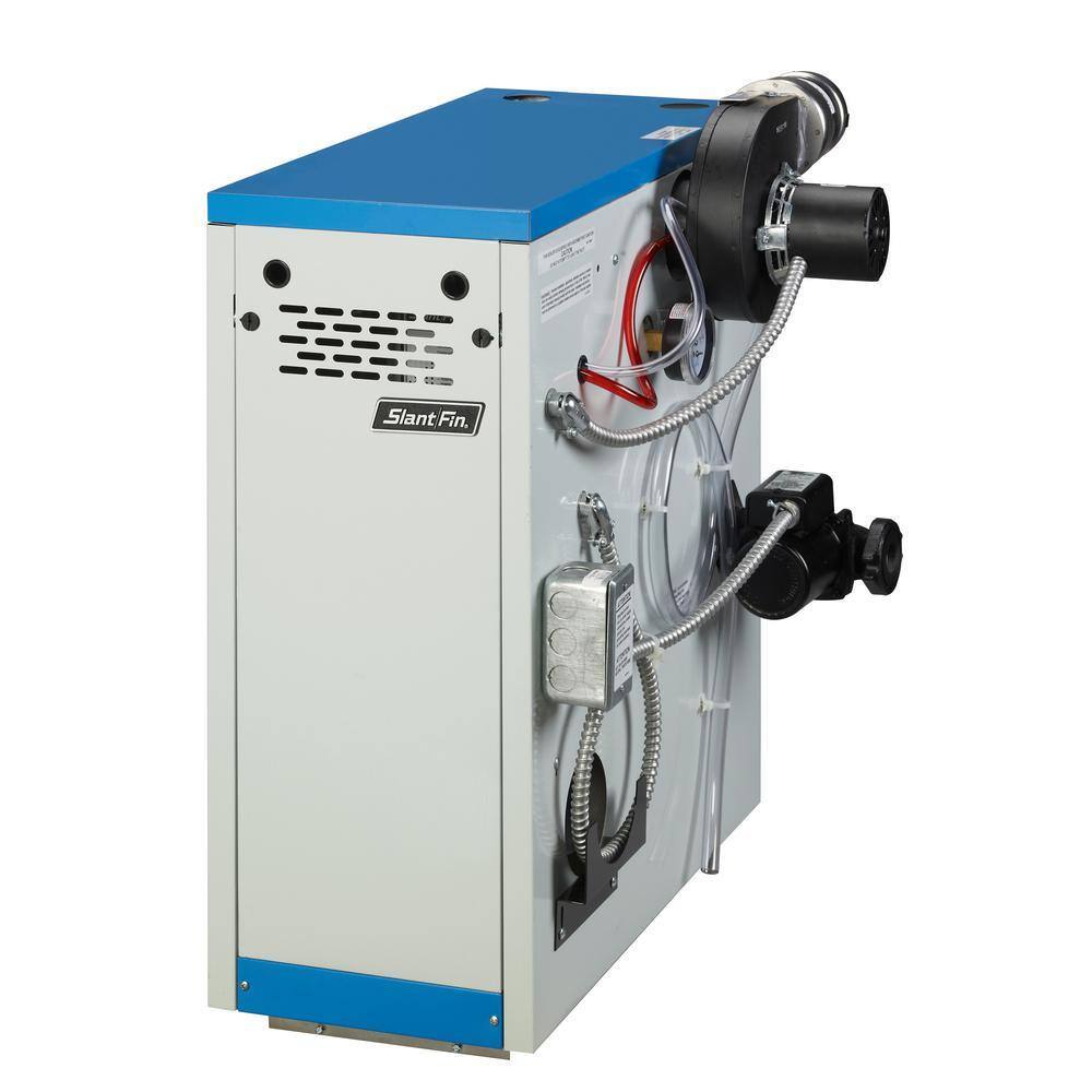 Slant/Fin Victory Natural Gas Direct Vent Hot Water Boiler with 90,000 ...