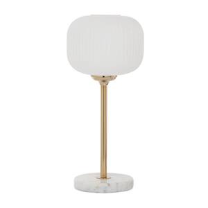CosmoLiving by Cosmopolitan 10 in. White Metal Table Lamp