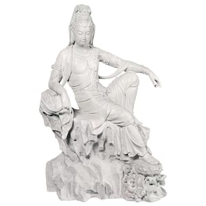 42.5 in. H Guan Yin Chinese Goddess Of Mercy Garden Statue