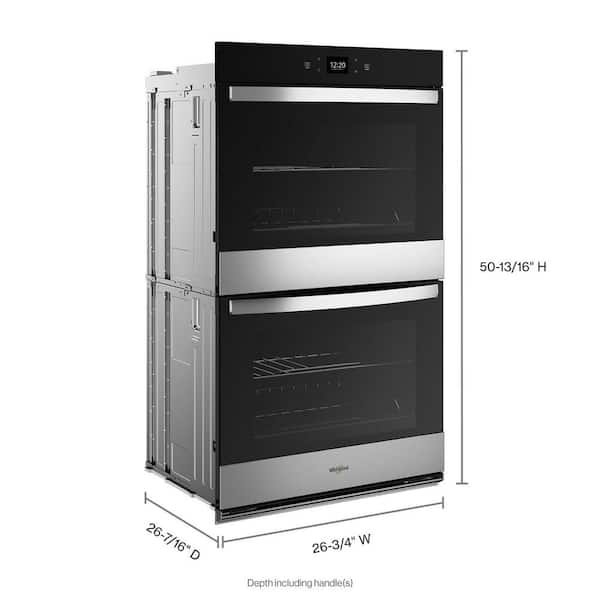 Whirlpool 27 in. Electric Wall Oven & Microwave Combo in. White with  Convection and Air Fry WOEC5027LW - The Home Depot