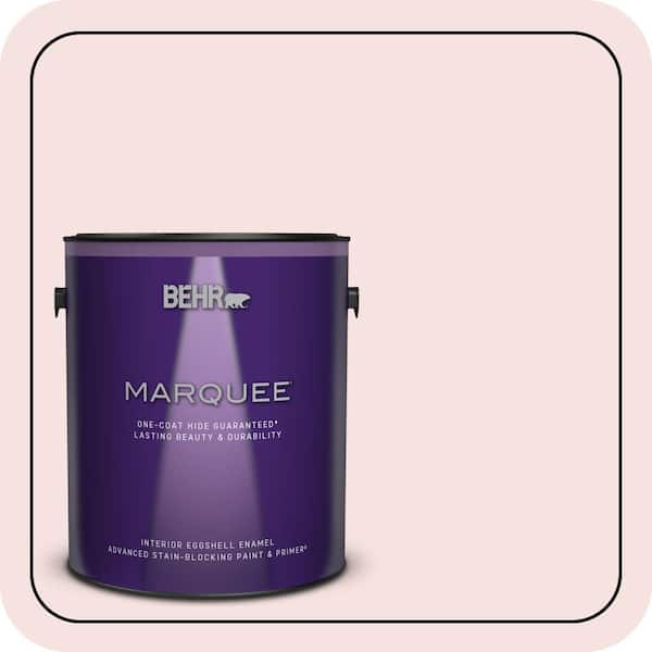 BEHR MARQUEE 1 gal. #140A-1 Strawberry Yogurt Eggshell Enamel Interior Paint & Primer