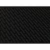 Ottomanson Easy clean, Waterproof Non-Slip Indoor/Outdoor Rubber Doormat,  18 in. x 30 in., Black Semi Iron OTR6500-18X30 - The Home Depot