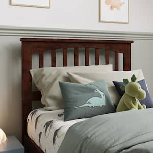 Mission Walnut Twin Headboard