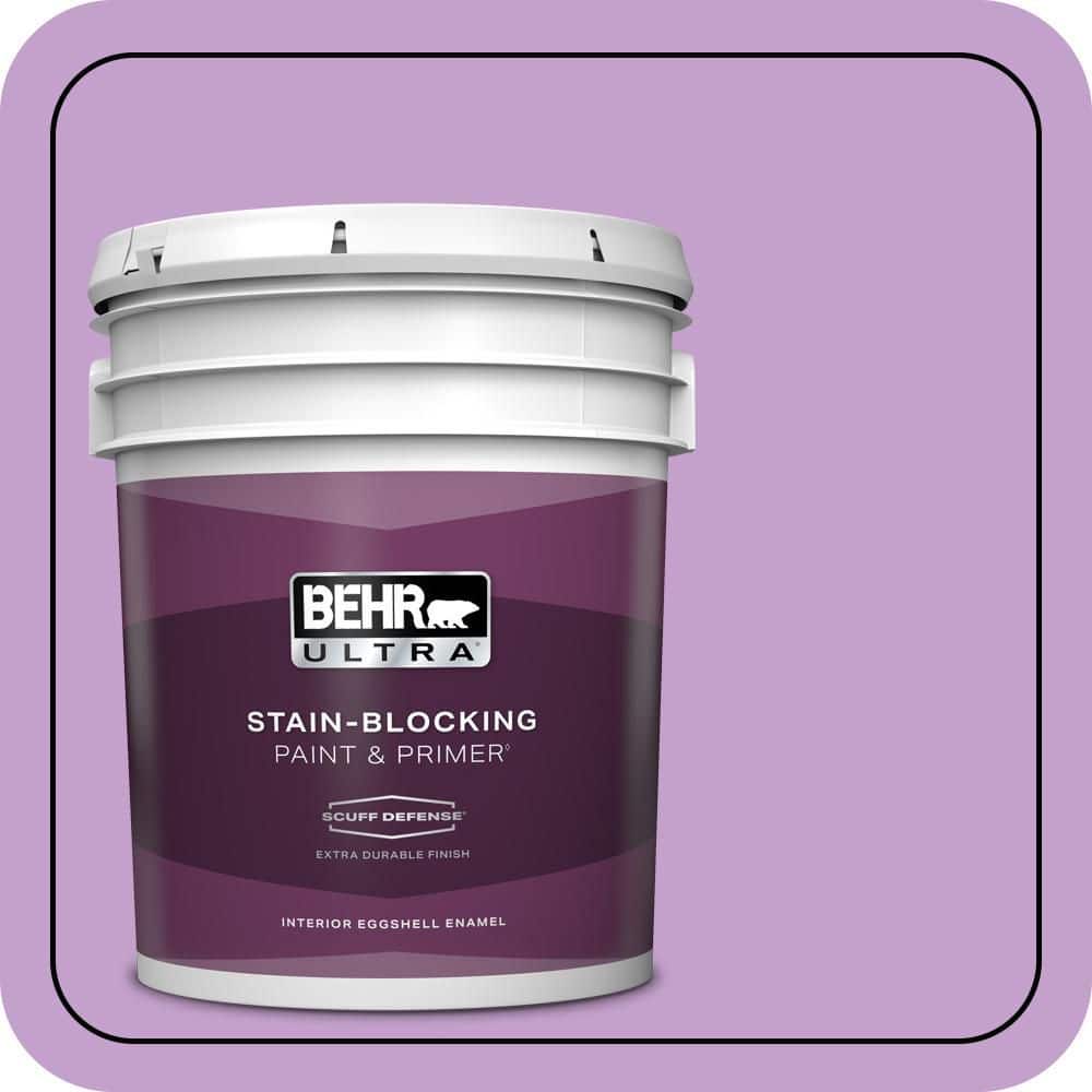 5 gal. #P100-4 Lovers Knot Extra Durable Eggshell Enamel Interior Paint & Primer price history on PriceWatchPro