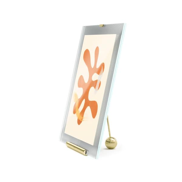 Umbra Flute Picture Frame 8 x 10 Brass