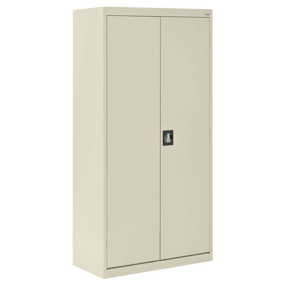 Sandusky Elite Series Steel Freestanding Garage Cabinet in Putty (36 in ...