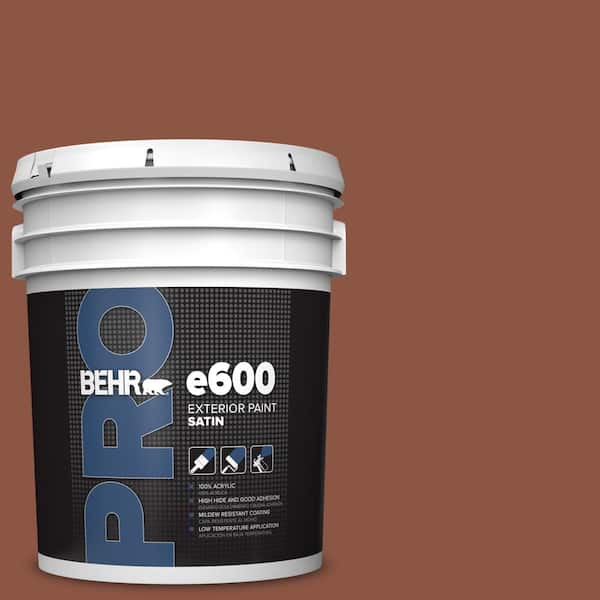 5 gal. #S180-7 True Copper Satin Exterior Paint