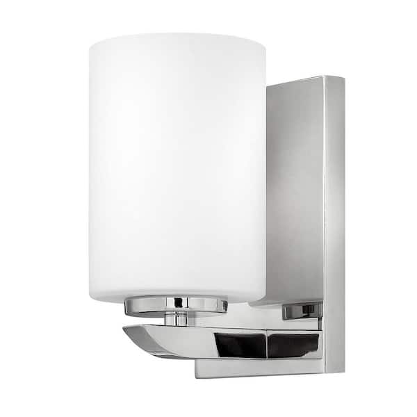 HINKLEY Kyra 4.75 in. 1-Light Polished Nickel Vanity Light