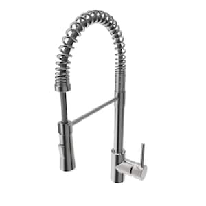 Livenza 2.0 Single Handle Pull Down Sprayer Kitchen Faucet in Stainless Steel
