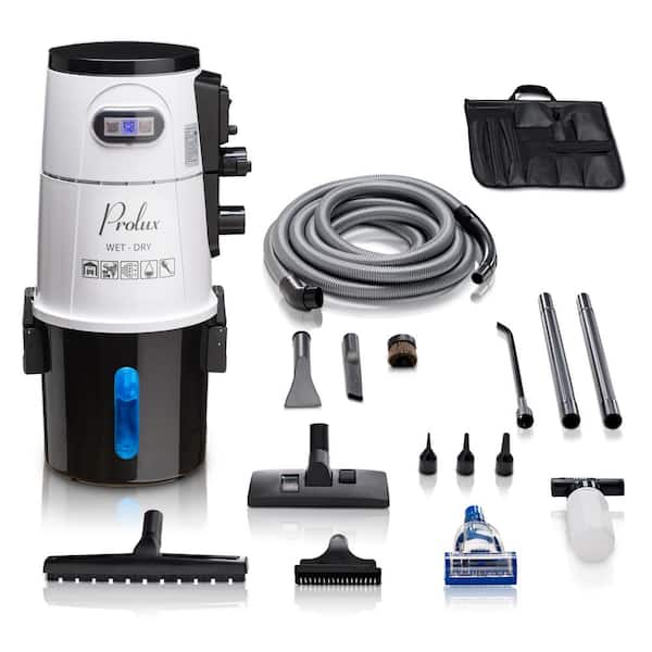 Ideas In Life Car Wet Dry Vacuum 12 Volt Handheld 9 Foot Cord Car Cleaner  65 Watt Motor Includes Slim Attachment for Dirt Debris Spills