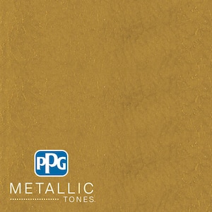 1 qt.#MTL137 Gilded Gold Metallic Interior Specialty Finish Paint