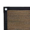 3 x 10 ft. Privacy Fence Screen Heavy-Duty 90% Blockage Shade Cover Fencing Net for Wall Garden Gazebo Backyard Brown
