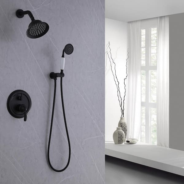 Shower Head with Remote, 12 - 2 Sprays, 1.75gpm