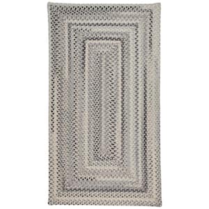Tooele Grey 2 ft. x 3 ft. Concentric Area Rug