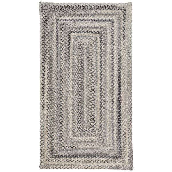 Capel Tooele Grey 9 ft. x 13 ft. Concentric Area Rug