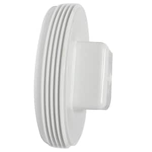 4 in. PVC DWV MPT Cleanout Plug Fitting